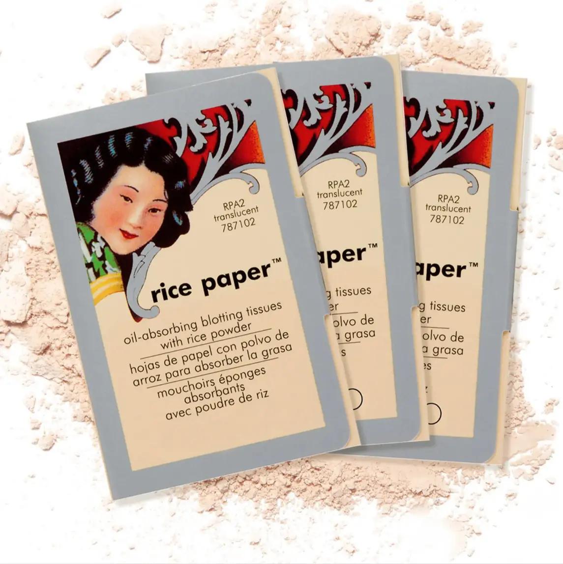 Innovate Your Beauty Routine with Rice Loose Powder Paper