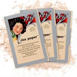 Rice Loose Powder Paper